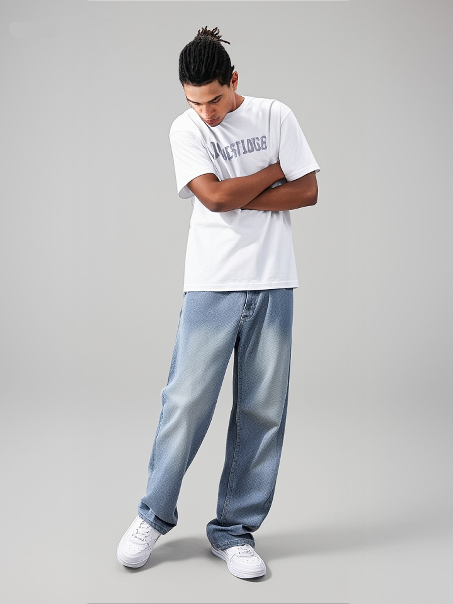 STRAIGHT LOOSE PANTS